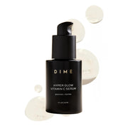 DIME Hyper Glow front bottle showing product and branding for brightening