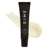 DIME lip balm front view showing compact travel-friendly jar and clean design benefiting on-the-go hydration