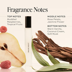 DIME Malibu Night atomizer detail focused on fine mist nozzle for even, efficient fragrance application