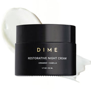 DIME jar front view showing product branding and clean design for trustworthy skincare