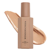 DIME front packaging showing tinted Wonderscreen SPF 30, clear protection