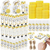 Dimsile bee favor front packaging showing full set and branding benefit gifting ease