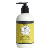 Dionis front pump bottle showing Crisp Pear scent and easy dispensing benefit