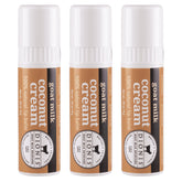 Dionis jumbo lip balm front packaging showing product and coconut cream benefit