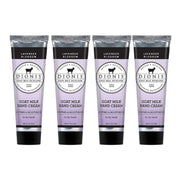 Dionis front packaging showing four lavender blossom tubes, travel-ready hydration