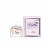 Dior Miss Dior mini front view showing elegant bottle and instant luxury