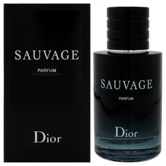 Dior Sauvage front bottle view showing elegant silhouette and premium finish