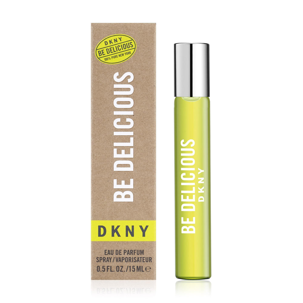 DKNY front bottle shot showing compact design and fresh look for travel