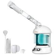 DKURQG steamer front view showing controls and compact design for home spa
