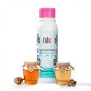 D'Luchi bottle front packaging showing 17 oz size and ceramide repair benefits