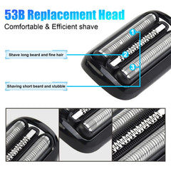 DODAER 53B cutters detail demonstrating durable blades for efficient hair capture