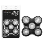 DODAER front view replacement heads showing fit and smoother shave benefit