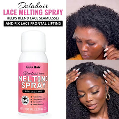 Dolahair mousse pump close-up demonstrating easy, even tint application