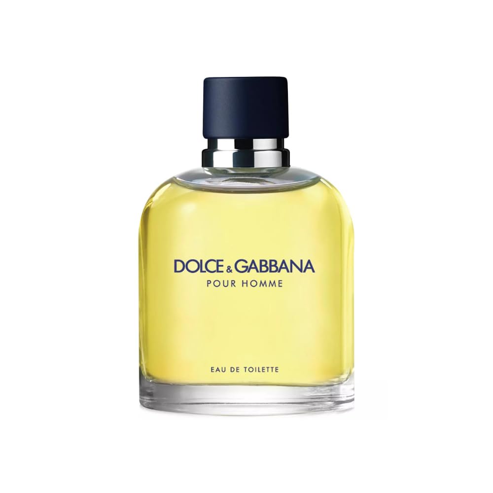 Dolce&Gabbana bottle front view showing label and refined packaging benefit: clear brand recognition