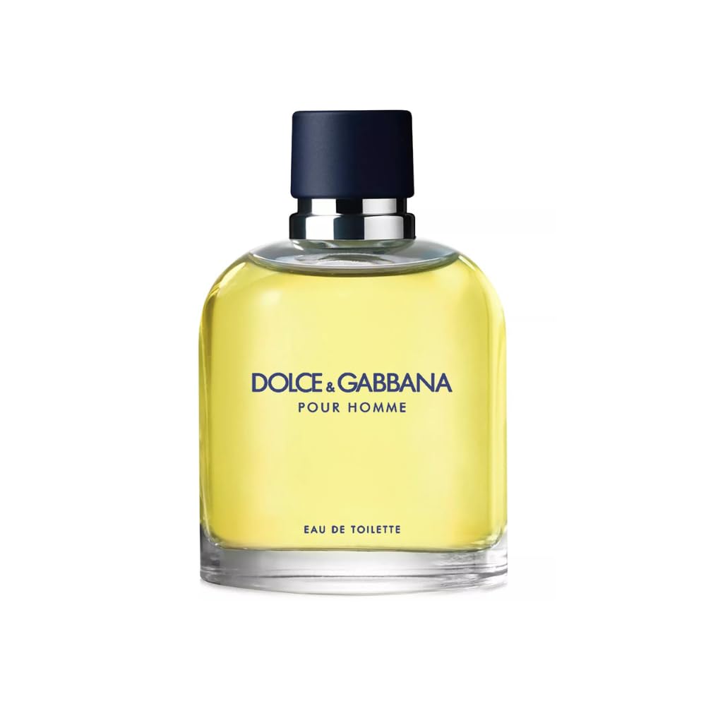 Dolce&Gabbana Pour Homme front bottle showing refined packaging and everyday elegance