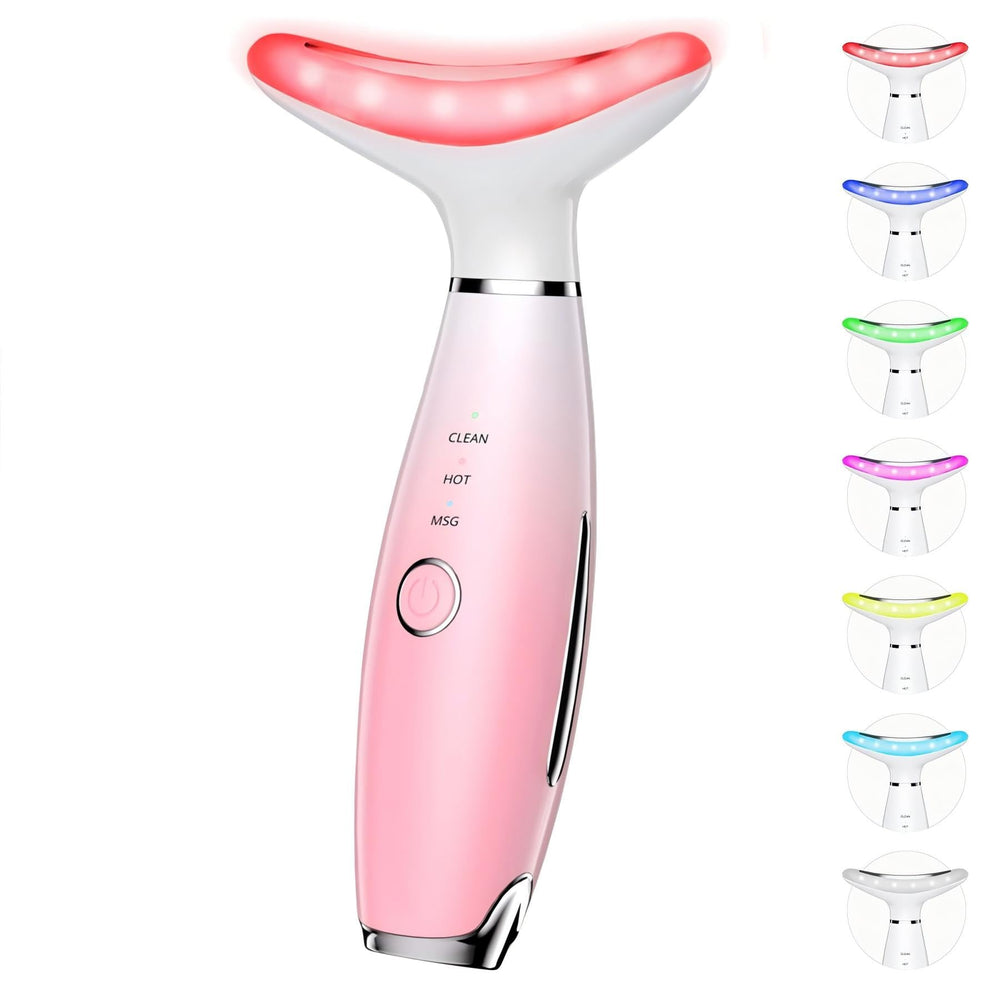 Dopsikn front view pink wand showing controls and sleek design for easy use