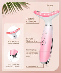 Dopsikn thermal head detail showing warm surface for soothing skin comfort