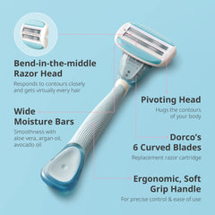 DORCO eve moisture bar detail showing aloe, argan and avocado glide