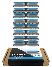 DORCO front packaging showing 16-pack value and brand benefits