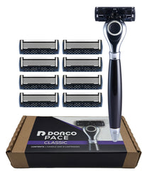 DORCO Pace Classic front packaging showing kit contents and value