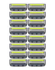 Dorco Pace 5 Pro front packaging showing 16 cartridges and brand for easy restocking