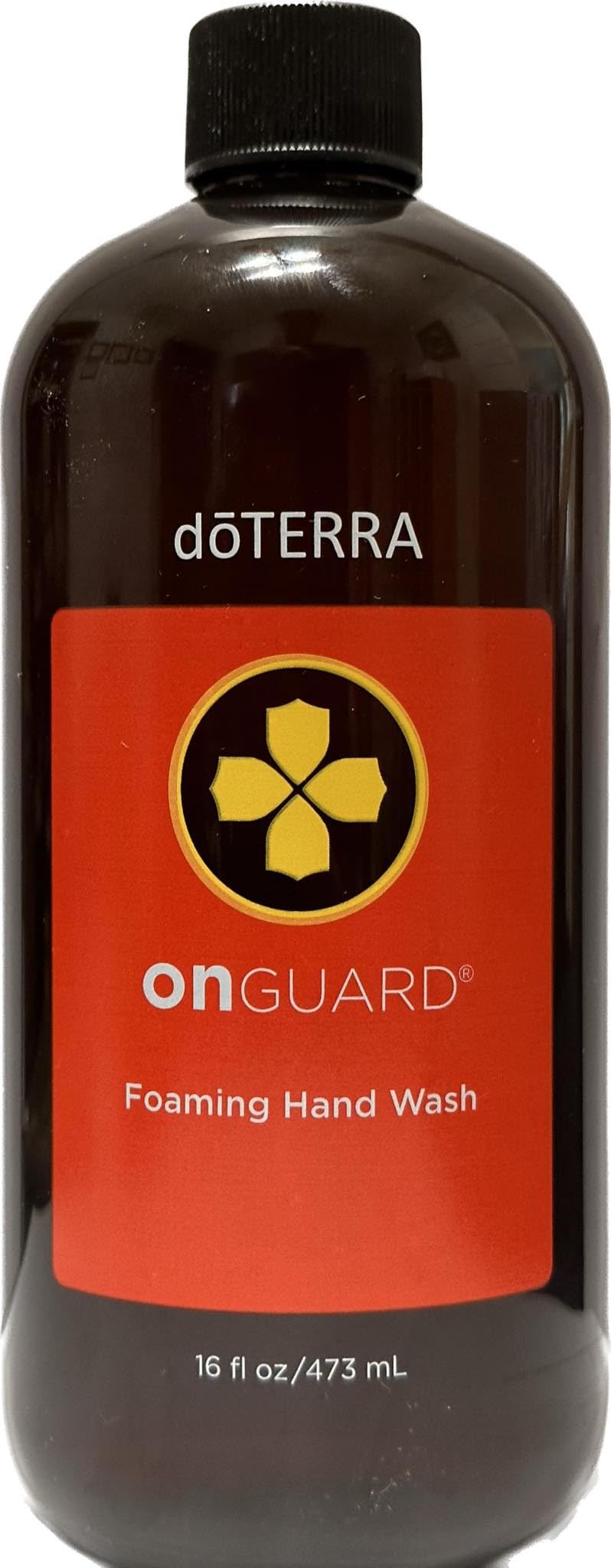 doTERRA refill bottle front view showing label and size for convenient top-up