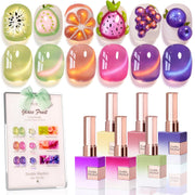 Double Rhythm front packaging showing holo magnetic polish benefits