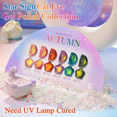Double Rhythm magnet effect on nail demonstrating holographic reflective design
