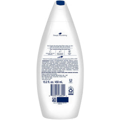 Dove close-up of creamy lather demonstrating gentle hydration