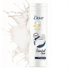 Dove pump and label detail highlighting easy dispensing benefit