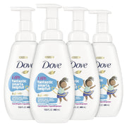 Dove kids front packaging showing cotton candy scent and playful design for quick recognition