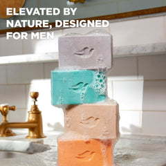 DOVE MEN + CARE rich lather in hand delivering gentle cleansing