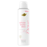 Dove raspberry & rose front packaging showing cooling spray and scent