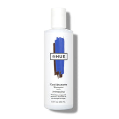 dpHUE bottle front view showing cool brunette branding and benefits