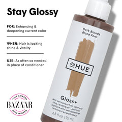 dpHUE gloss texture close-up illustrating smooth conditioning benefit