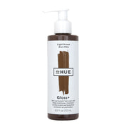 dpHUE front packaging showing Light Brown gloss and easy-use benefit