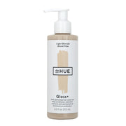 dpHUE front bottle showing Light Blonde gloss and easy application benefits
