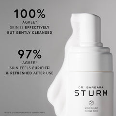 Dr. Barbara Sturm light foam texture close-up demonstrating gentle lather