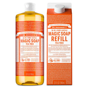 Dr. Bronner's 32oz front label showing product identity and benefit
