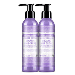 Dr. Bronner's front jar shot showing lavender coconut label and organic branding