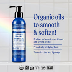 Dr. Bronner's creamy texture close-up demonstrating smooth application benefit