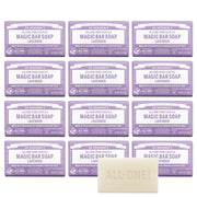 Dr. Bronner's lavender bar front packaging showing value pack benefit