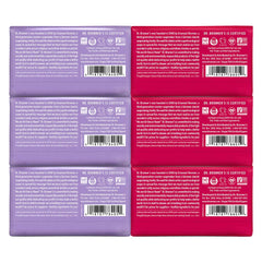 Dr. Bronner's Rose bar close-up, shows texture and moisturizing plant-oil benefit
