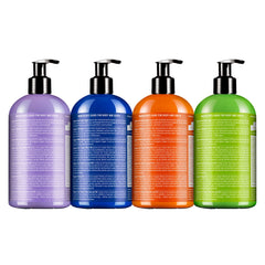 Dr. Bronner's lavender bottle close-up displaying label clarity and calming scent