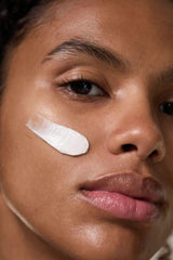 Dr. Hauschka applied around eye area for gentle, targeted hydration