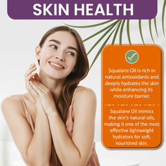 Dr Joe Lab close-up texture of squalane oil highlighting silky lightweight absorption