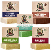 Dr. Squatch five-pack front packaging showing variety and easy gifting