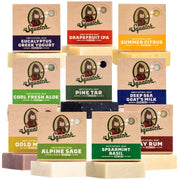 Dr. Squatch front packaging displaying 10-pack and scent variety for easy selection
