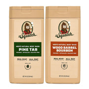 Dr. Squatch front packaging showing two 14oz bottles and brand clarity