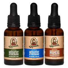 Dr. Squatch three-bottle pack front view showing variety and convenience